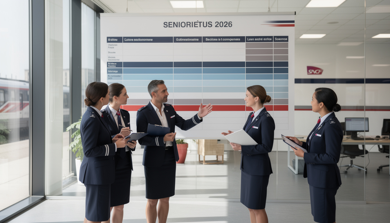 découvrez la grille d'échelon d'ancienneté sncf pour 2026 : guide complet, explications et conseils pour comprendre votre évolution de carrière.