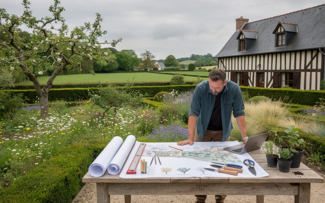 Architecte paysagiste en normandie : créer des espaces verts harmonieux