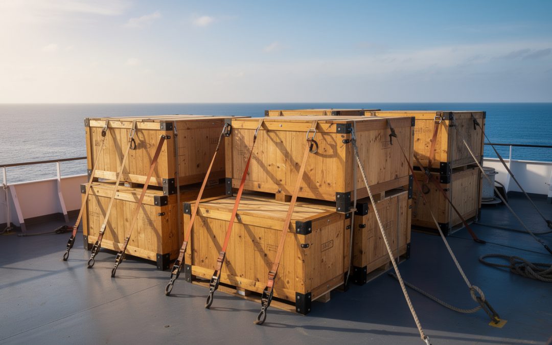 Les avantages des caisses en bois dans le transport maritime