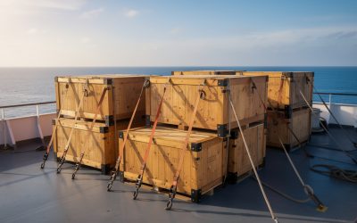 Les avantages des caisses en bois dans le transport maritime
