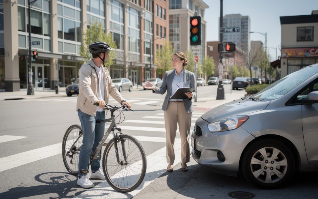 Comment obtenir une indemnisation après un accident entre vélo et voiture