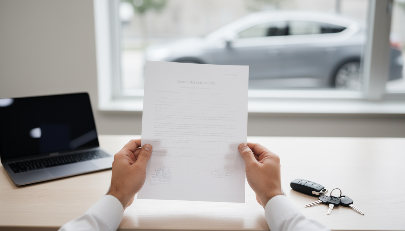 Comprendre lâattestation de prĂȘt de vĂ©hicule : pourquoi et comment lâobtenir dĂ©couvrez l'importance de l'attestation de prĂȘt de vĂ©hicule, les raisons pour lesquelles elle est nĂ©cessaire, et les Ă©tapes simples pour l'obtenir facilement.