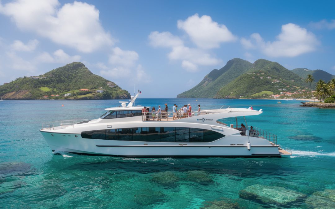 Quel est le tarif pour un trajet en bateau entre Martinique et Guadeloupe en 2026 ?