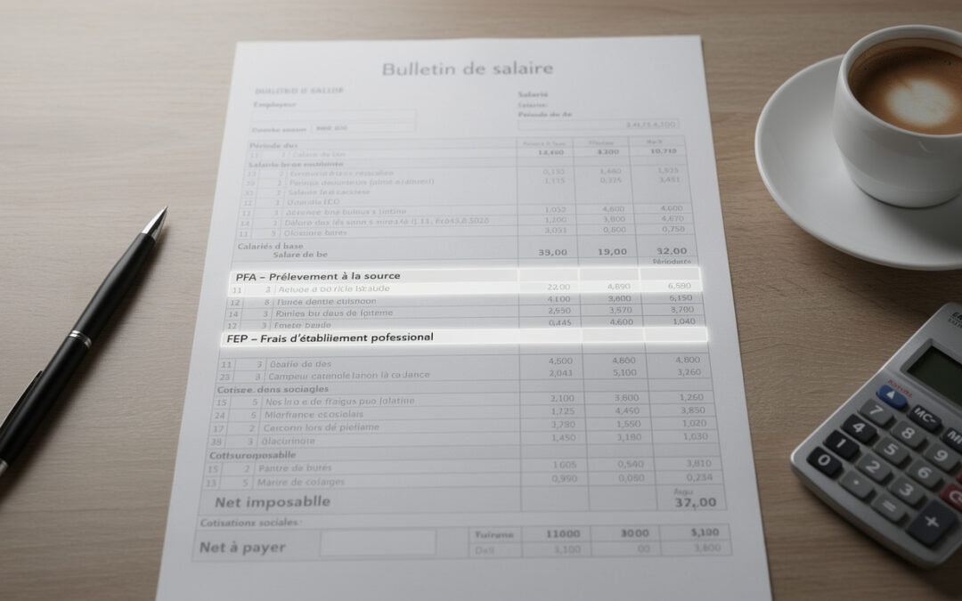 Tout savoir sur la pfa et la fep dans le bulletin de salaire