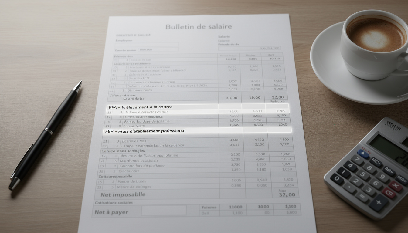 découvrez tout ce qu'il faut savoir sur la pfa et la fep dans le bulletin de salaire : définitions, calculs et impact sur votre rémunération.