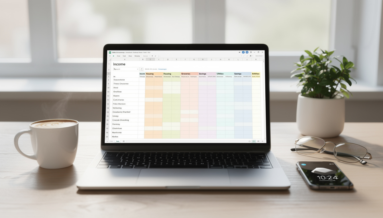 découvrez comment gérer facilement votre budget familial mensuel grâce à un tableau excel simple et efficace. suivez vos dépenses et optimisez vos finances en toute simplicité.