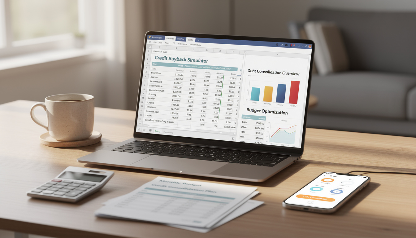 découvrez comment utiliser un simulateur de rachat de crédit excel pour optimiser facilement votre budget et réduire vos mensualités.