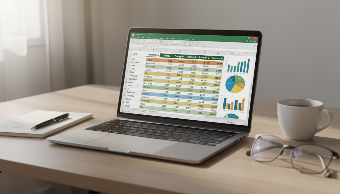 Tableau de gestion de compte commun sur excel : guide pratique pour bien débuter découvrez notre guide pratique pour bien débuter avec un tableau de gestion de compte commun sur excel. apprenez à organiser et suivre vos finances en toute simplicité.